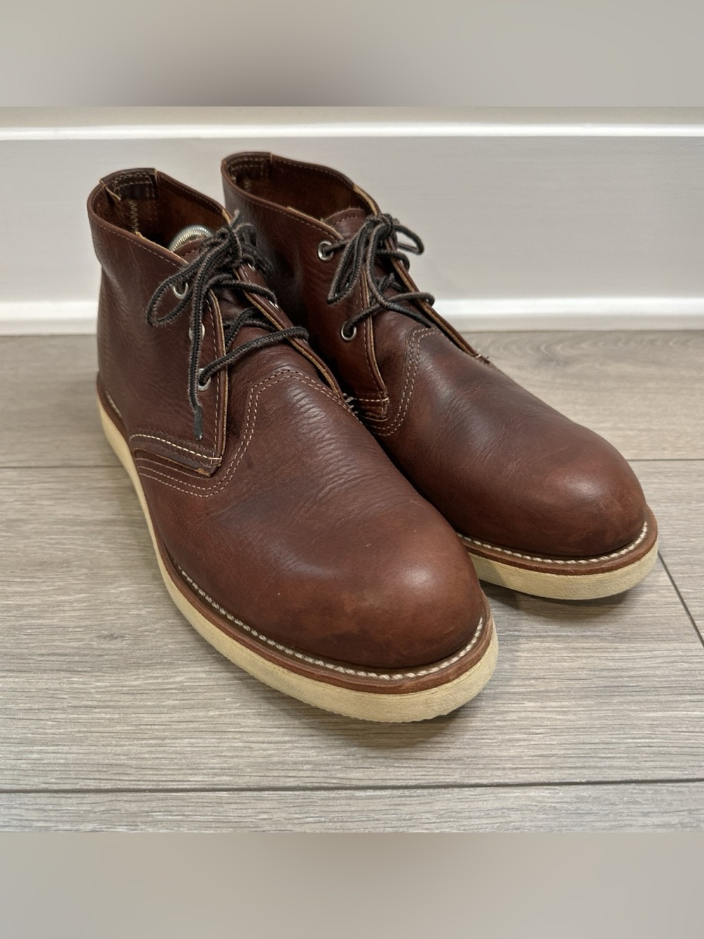 Red Wing Men’s Size 10 Heritage 3141 Briar Oil Slick Chukka Work Boots Brown - Picture 3 of 13